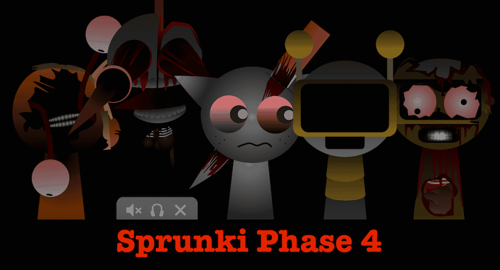 Sprunki Phase 4 music game with new characters