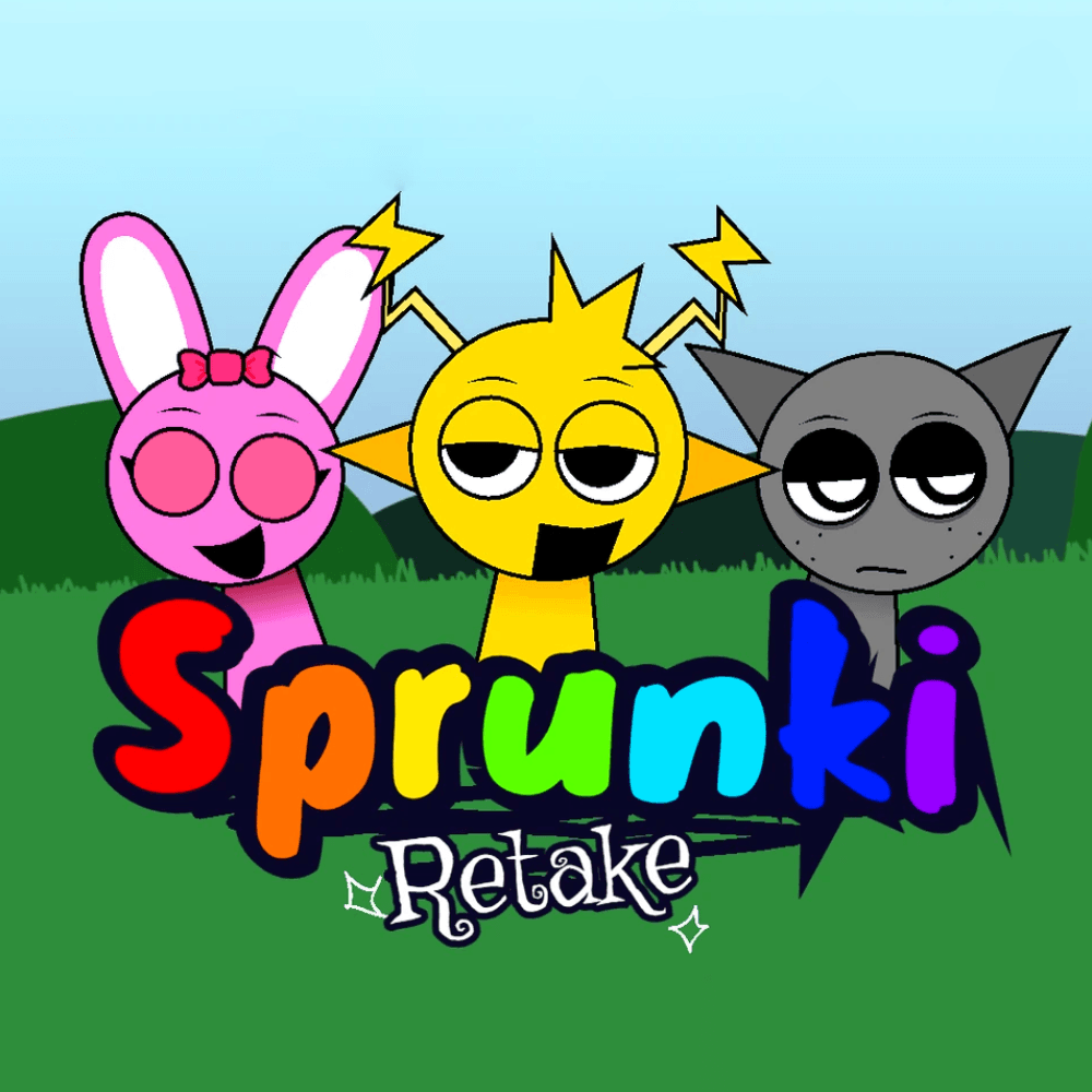Sprunki Retake game featuring new phases, improved music creation, and exciting visuals.